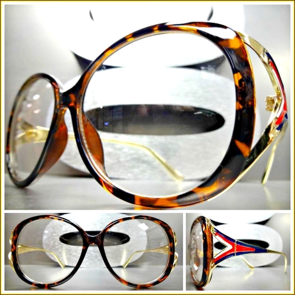 Occhiali Da Donna Cat Eye Stile Nerd Geek - Montatura Nera Con Lenti Trasparenti, Accessorio Moda Retrò
